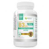 Wish, Vitamina B3 50 mg + L-leucina + prebiotico, 60 capsule