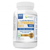 Wish L-Tirosina Forte 500 mg + L-Leucina + Prebiotico, 120 capsule