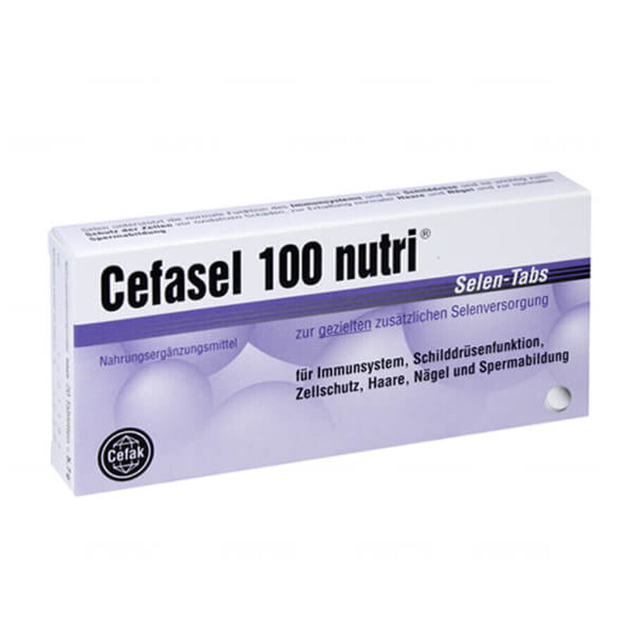 Cefasel 100 Nutri, 60 comprimés