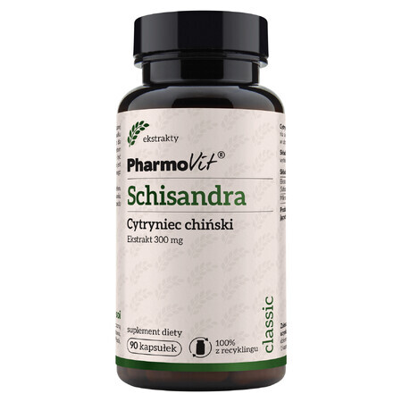 PharmoVit Schisandra, citronella cinese, 90 capsule