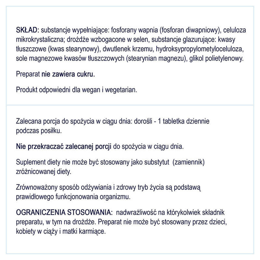 Naturell Organic Selenium 100, 100 comprimate