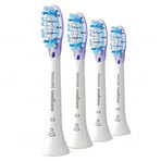 Philips, punte di ricambio per lo spazzolino Sonicare G3 Premium Gum Care, HX9054/17, bianco, 4 pezzi