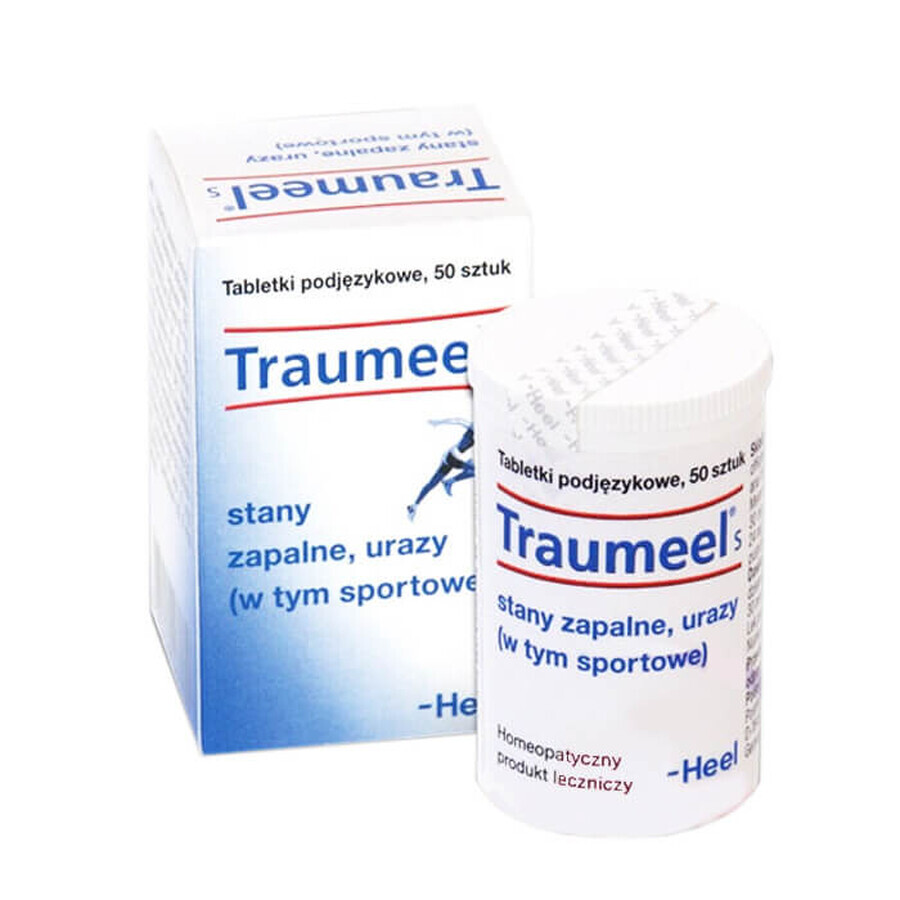 Heel Traumeel S, 50 compresse sublinguali