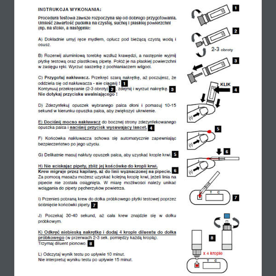 LabHome Prosta-Check, bloedtest voor verhoogd PSA-gehalte, prostaatdiagnose, 1 stuk