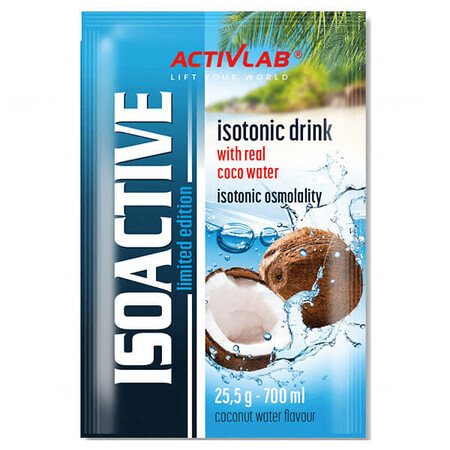 Activlab Isoactive, bevanda isotonica concentrata, gusto cocco, 1 bustina