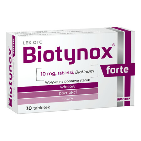 Biotynox Forte 10 mg, 30 comprimés