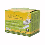 Masmi Silver Care, assorbenti igienici in cotone biologico, Regular, 18 pezzi