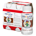 Resource Junior, preparazione nutrizionale oltre 1 anno, gusto cioccolato, 4 x 200 ml