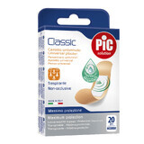 Pic Solution Classic, cerotto per medicazione, antibatterico, medio, 19 mm x 72 mm, 20 pezzi