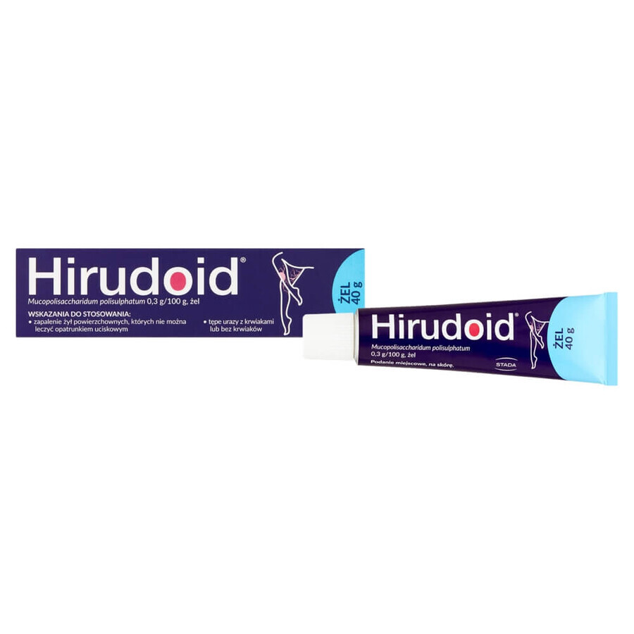 Hirudoid 0.3 g/ 100 g, gel, 40 g