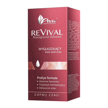 AVA Revival, crema levigante per il contorno occhi, 15 ml