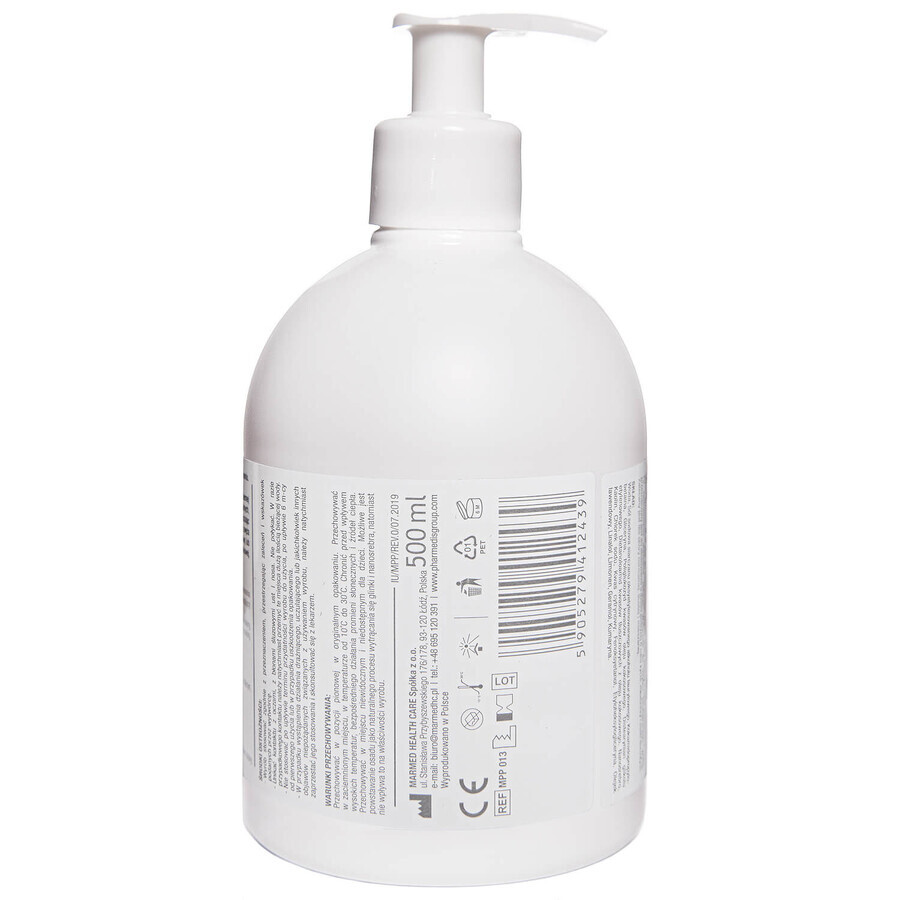 Pharmedis Kropla Zdrowia, liquid soap with silver and white clay, 500 ml