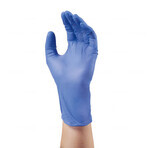 Peha-soft nitrile fino, guanti in nitrile, non sterili, senza polvere, blu, taglia S, 10 pezzi