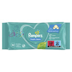 Pampers Fresh Clean, wet wipes, 12 x 52 pcs