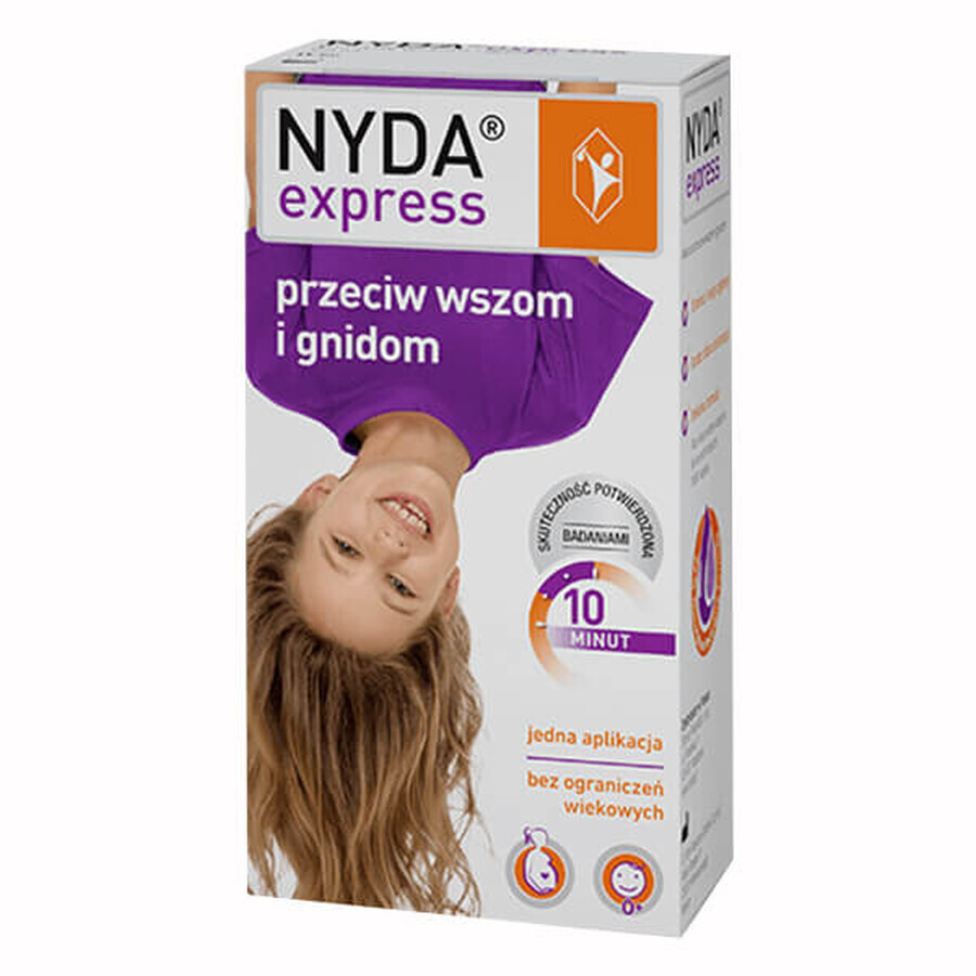 Nyda Express, spray contro pidocchi e lendini, 50 ml