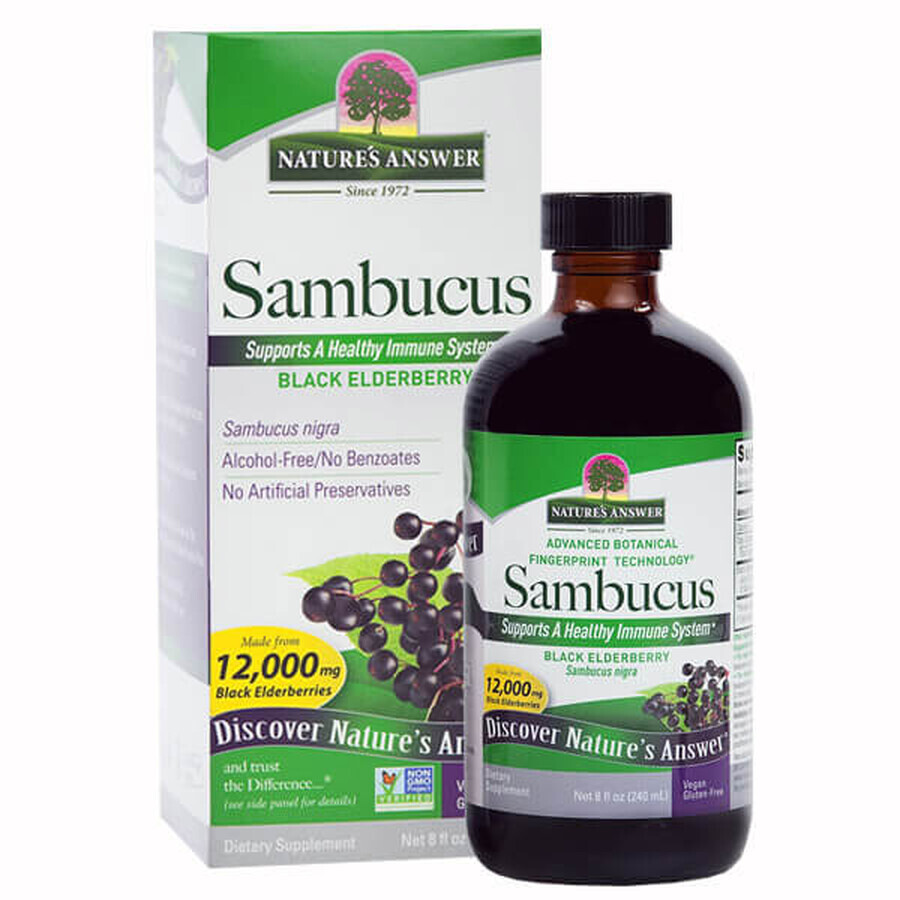 Nature's Answer Sambucus Original, sambuco, 240 ml