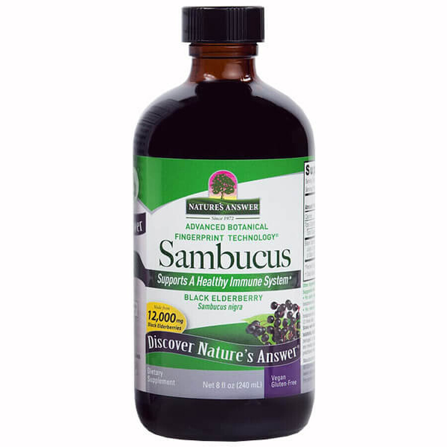 Nature's Answer Sambucus Original, sambuco, 240 ml