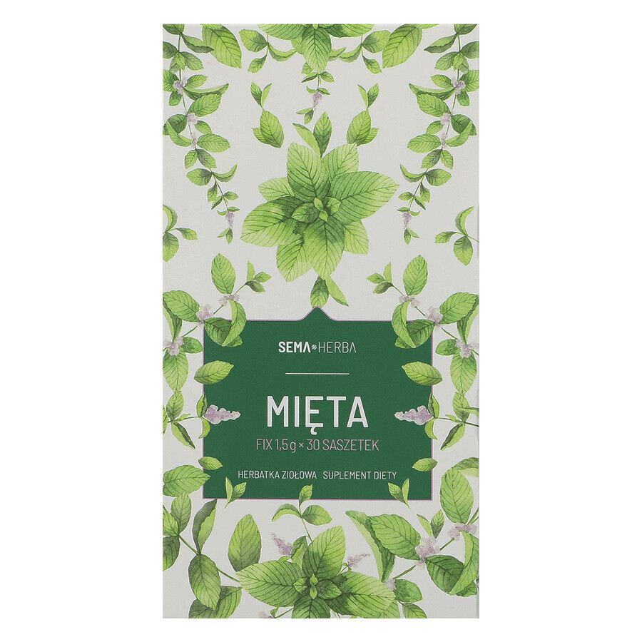 SEMA Herba Mint Fix, 1,5 g x 30 bustine