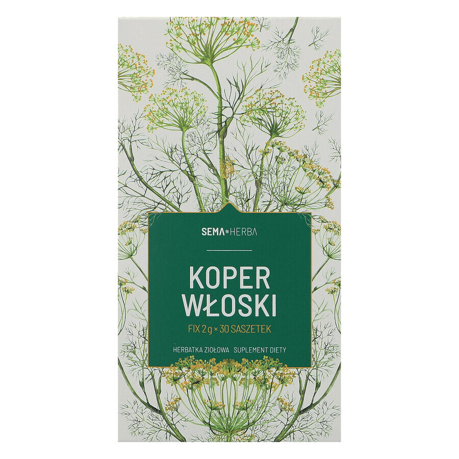 SEMA Herba Fennel Fix, 2 gx 30 sachets