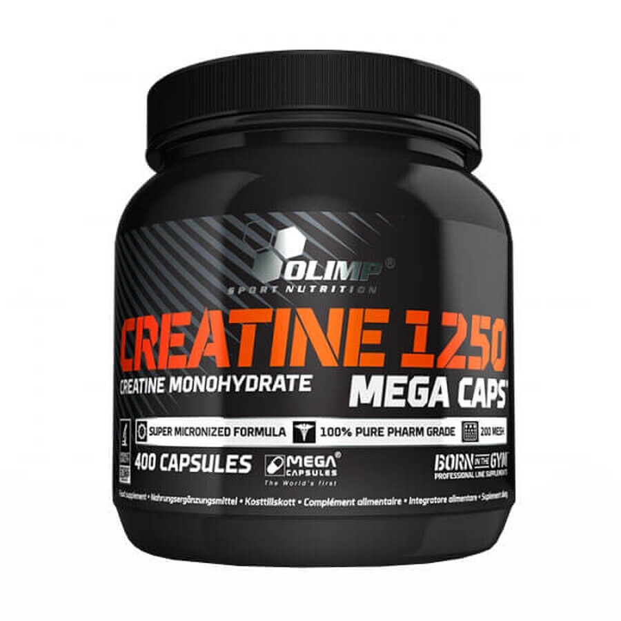 Olimp Creatina 1250 Mega Caps, 400 capsule