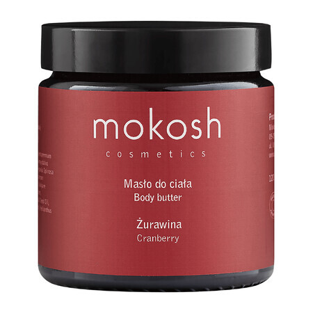 Mokosh, manteca corporal, arándano, 120 ml