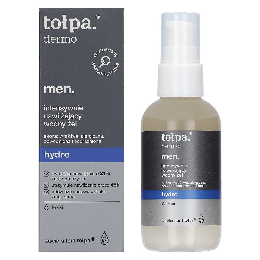 Tolpa Dermo Men, Hydro, gel idratante intensivo, 75 ml