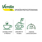 Verdin Fix with green tea, 20 sachets