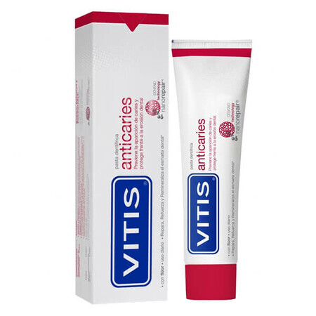 Vitis Anticaries Toothpaste Against Dental Caries, Mint Flavor, 100ml