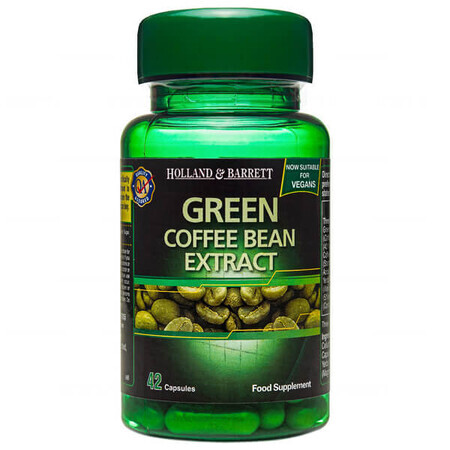 Holland &amp; Barrett, estratto di caffè verde, 42 capsule