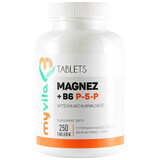 MyVita, Magnesio + vitamina B6 P-5-P, 250 compresse