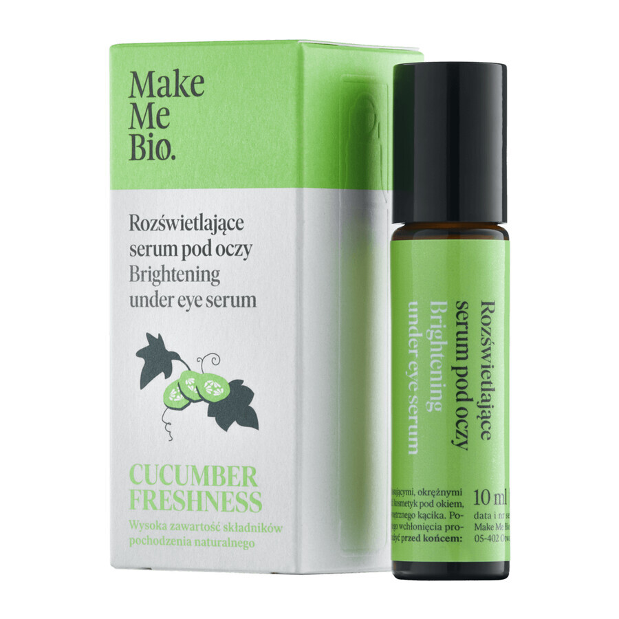 Make Me Bio Cucumber Freshness, ser iluminator pentru ochi, rolă, 10 ml