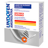 Undofen Amorolfine 50 mg/ml, smalto per unghie, medicinale, 2,5 ml