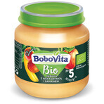 BoboVita Bio Dessert, mela, nettarina e banana dopo 5 mesi, 125 g