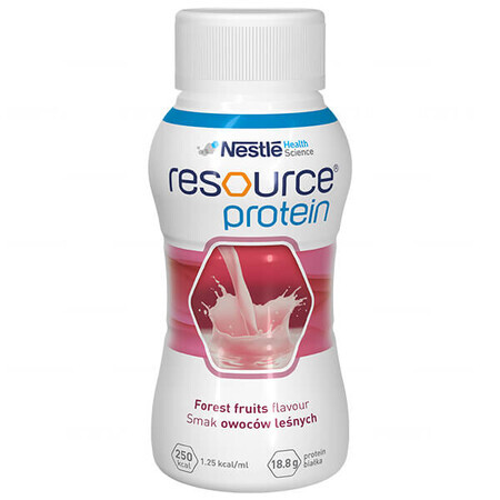 Resource Protein, gusto frutti di bosco, 4 x 200 ml, Nestlé