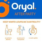 Oryal After Party, gusto arancia, 18 compresse effervescenti