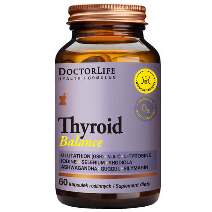 Doctor Life Thyroid Balance, 60 capsule vegetali