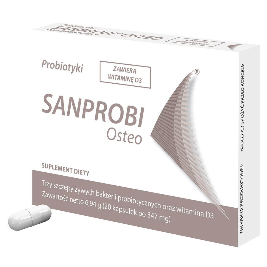 SanProbi Osteo, 20 capsule