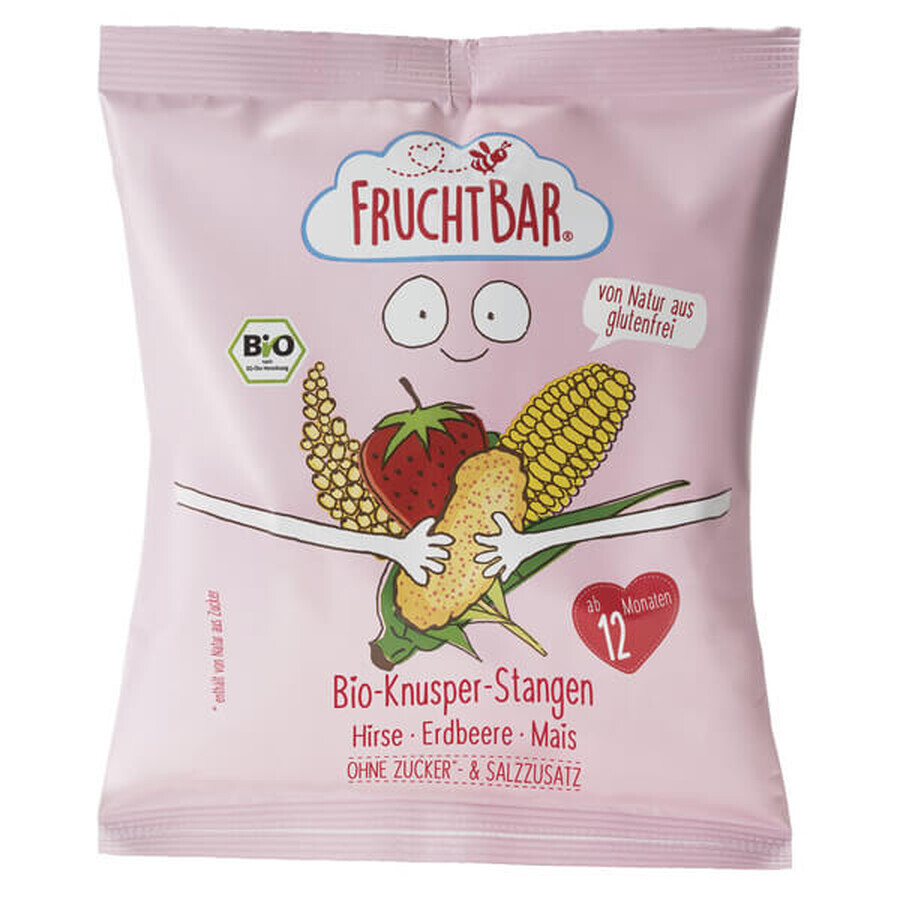 Fruchtbar Fragole e Grano Saraceno BIO, dopo 12 mesi, 30 g