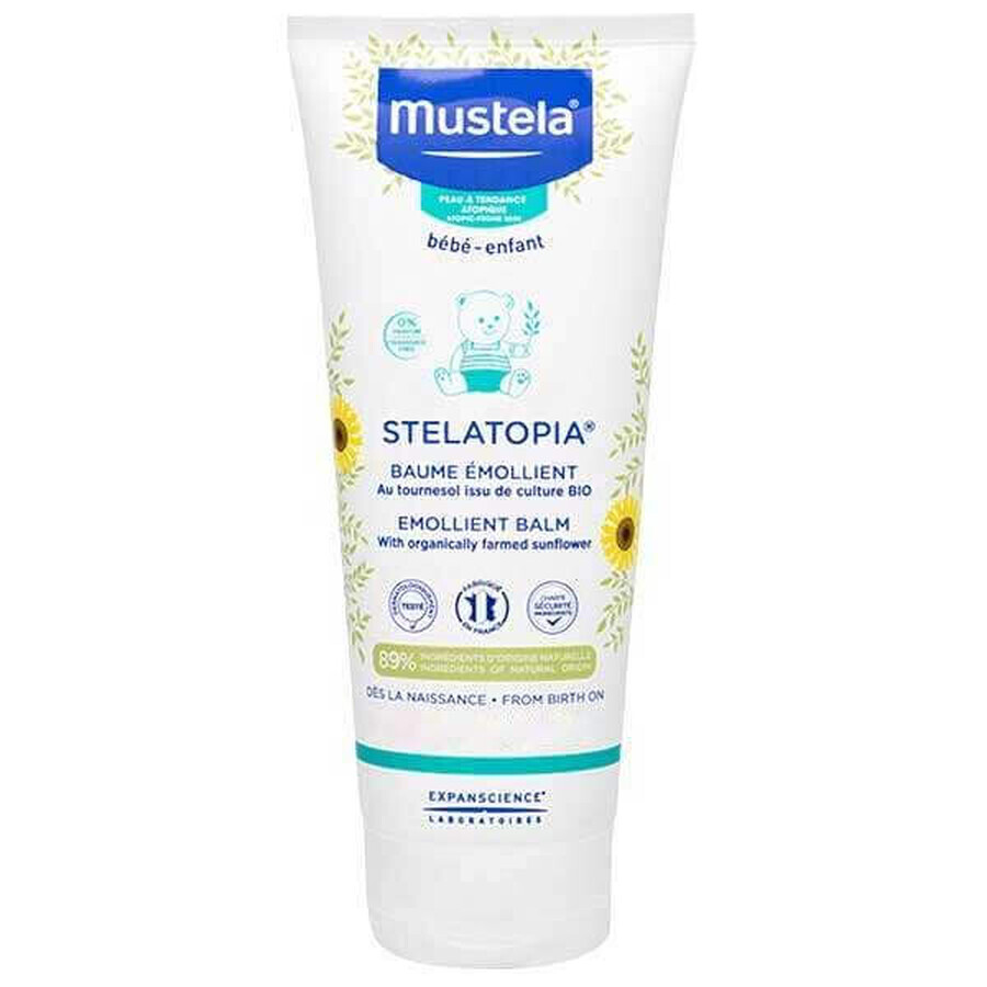 Set Mustela, Piccolo atopico in vacanza 2, latte solare SPF 50+, 40 ml + Stelatopia, lozione emolliente, 40 ml