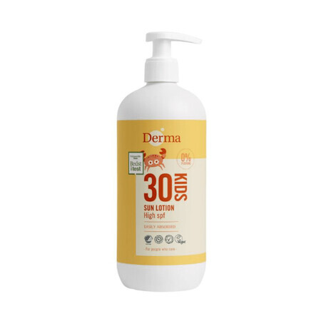 Derma Sun Kids, crema solare per bambini, SPF 30, 500 ml