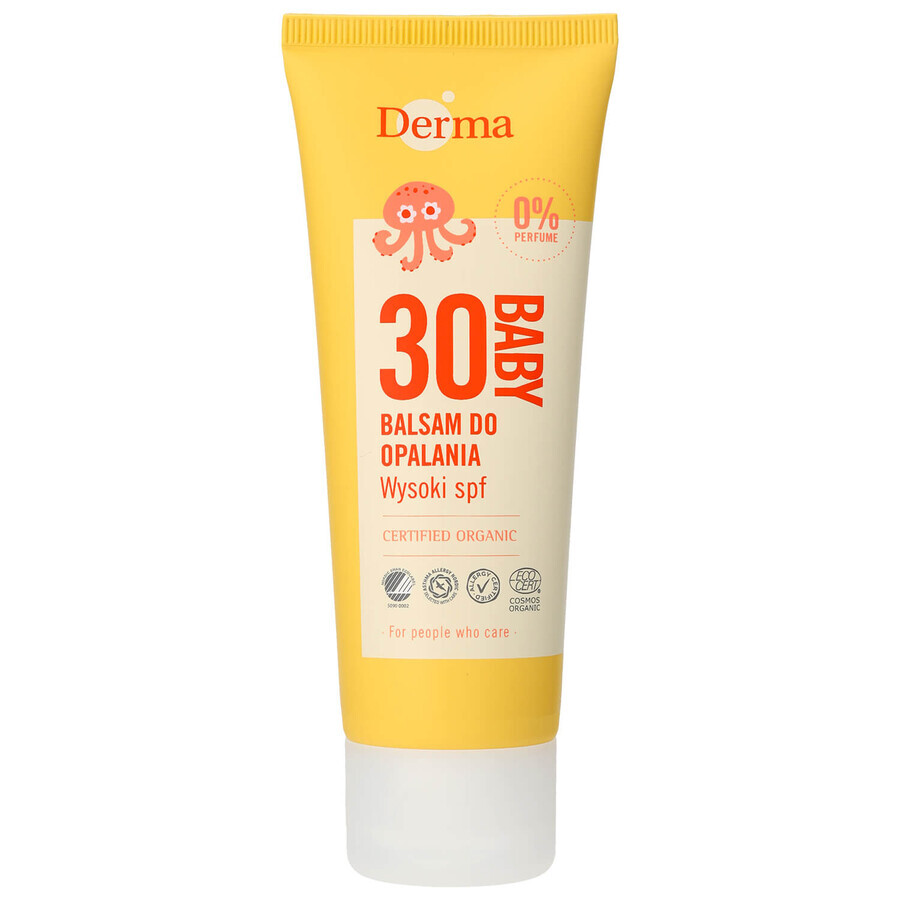 Derma Sun Baby, filtro UV minerale SPF 30, 75 ml