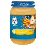 Gerber Dessert, pera, mango e tre cereali, dopo 8 mesi, 190 g