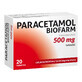 Paracetamolo Biofarm 500 mg, 10 compresse