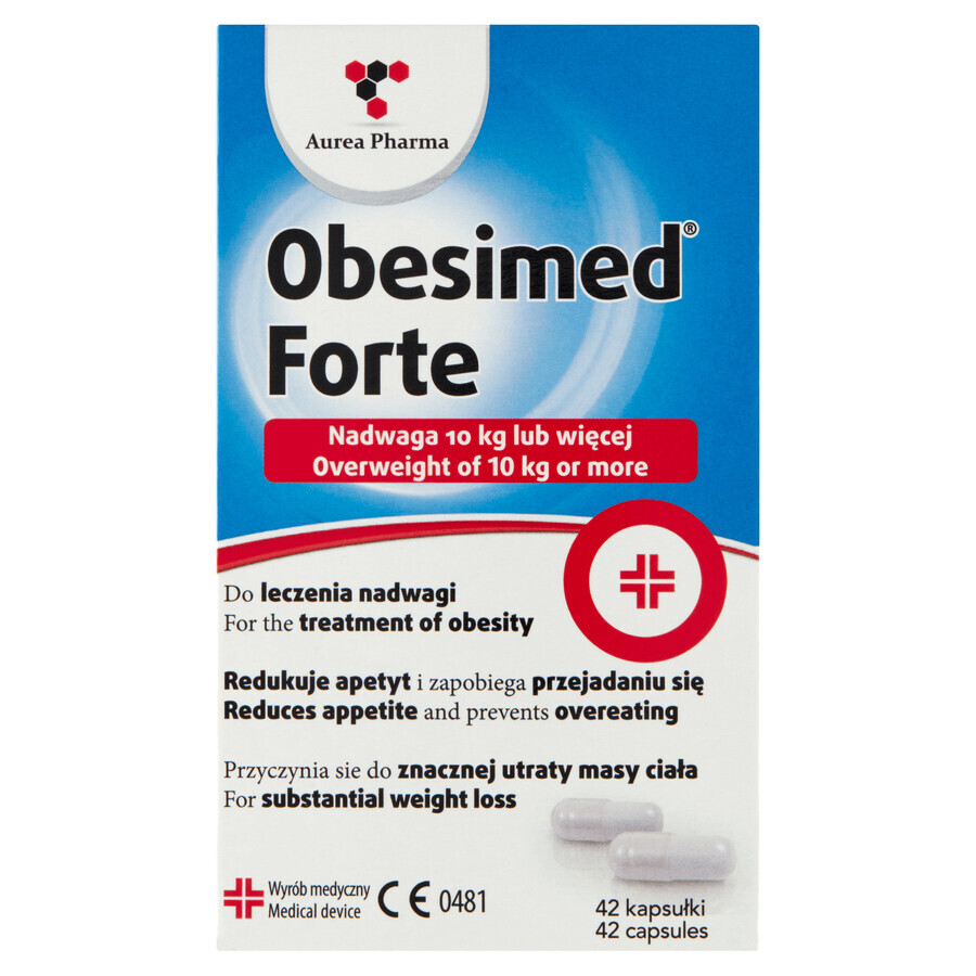 Obesimed Forte, 42 capsule, Aurea Pharma