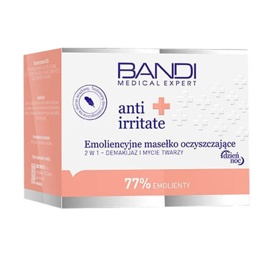 Bandi Medical Expert burro detergente emolliente e anti-irritante, struccante e lavante viso 2 in 1, 90 ml