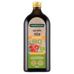 Premium Rosa Wild Rose, succo di frutta 100% biologico, 500 ml