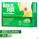 Hascosept 3 mg, Minzgeschmack, 24 harte Lutschtabletten