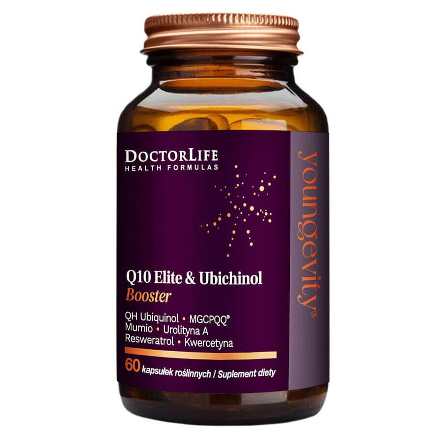 Doctor Life LongeVity Q10 Elite, 60 cápsulas vegetales