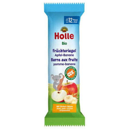 Holle, barretta alla frutta, mela-banana, dopo 12 mesi, 25 g