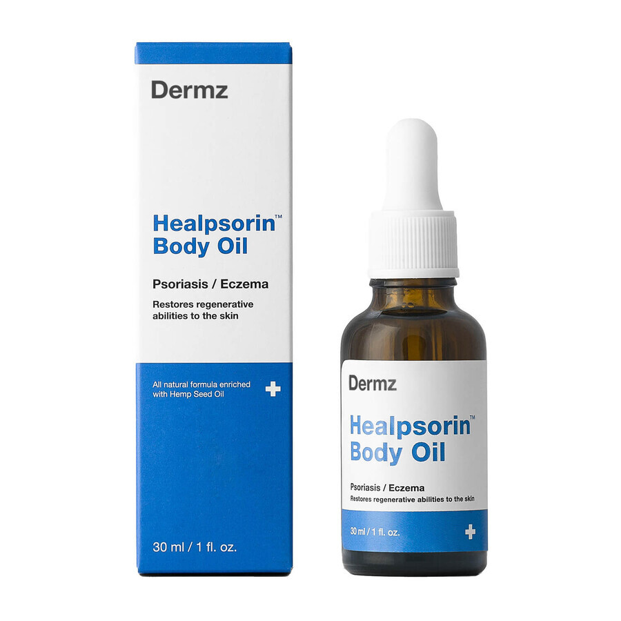 Healpsorin, Hanföl für Körper und Gesicht bei Schuppenflechte und atopischer Dermatitis, 30 ml